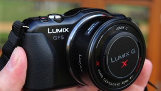 Lumix GF5, the new ultra-compact interchangeable lens Panasonic-review
