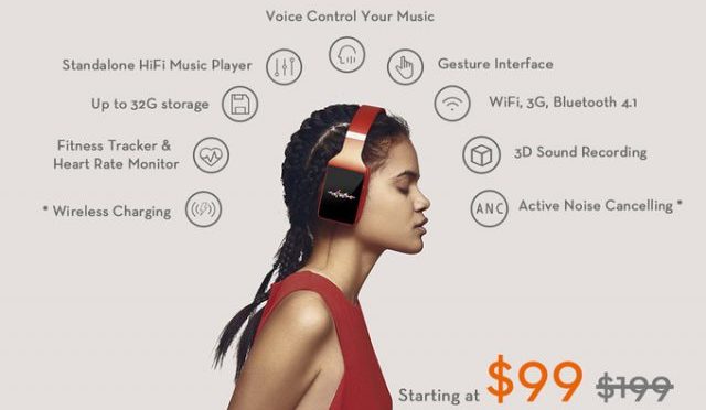 Vinci Gadget The Kickstarter that wants to reinvent the headphones